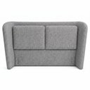 Ver imagem 6 de Cama Japonesa com Cabeceira Blind Seo King Linho Cinza - Sallar Home