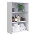 Ver imagem 1 de Gabinete Banheiro 63cm com Prateleiras Multimóveis CR10099 Branco