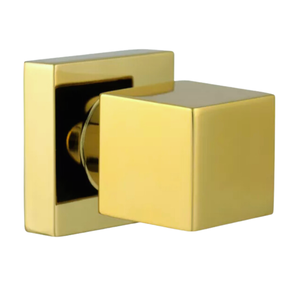 Acabamento para Registro Padrão Base Deca Pressão Gaveta Quadrado Gold Dourado Metal Premium Pmx