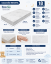Ver imagem 6 de Colchao Juvenil Baby D18 Toraflex 150x70x9 Inmetro Cama