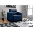 Ver imagem 2 de Sofá Cama Marissol 1 Lugar Suede Azul