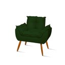Ver imagem 2 de Kit 02 Cadeiras Poltronas Opala Suede Black Cor:verde