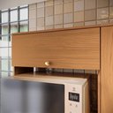 Ver imagem 7 de Armário de Cozinha Elara 13 Portas 3 Gavetas MDP 350cm Canela e Preto Kappesberg