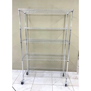 Estante de aço VGHome Comercial 1,92 altura 5 prateleiras