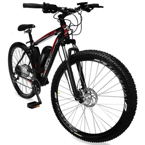 Bicicleta Elétrica Tecultra 12 Ah Aro29 Motor Traseiro 350w:preto/17