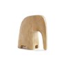 Escultura Decorativa Elefante Bege em Poliresina 18x9cm Mart - 1