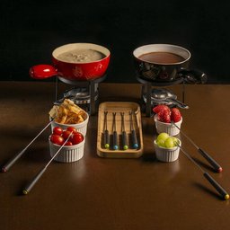 Kit 6 Ramequins Canelado 50ml Porcelana Classic Branco Lyor Servir Petiscos - 4