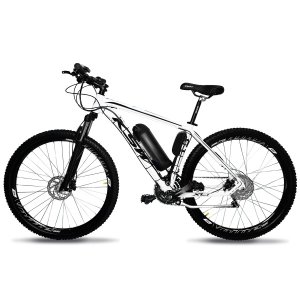 Bicicleta Elétrica T2 12 A/h Motor Traseiro 350w:Branco/21