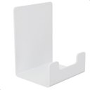 Ver imagem 3 de Cabide Gancho de Parede Toalha Banheiro Branco Adesivo F.elg