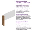 Ver imagem 4 de Grade para Camas Aria Casatema MadeiraOriginals Branco/Nogueira