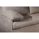 Ver imagem 4 de Sofá Cama Casal MH1496 Idea Suede Marrom Claro - Herval