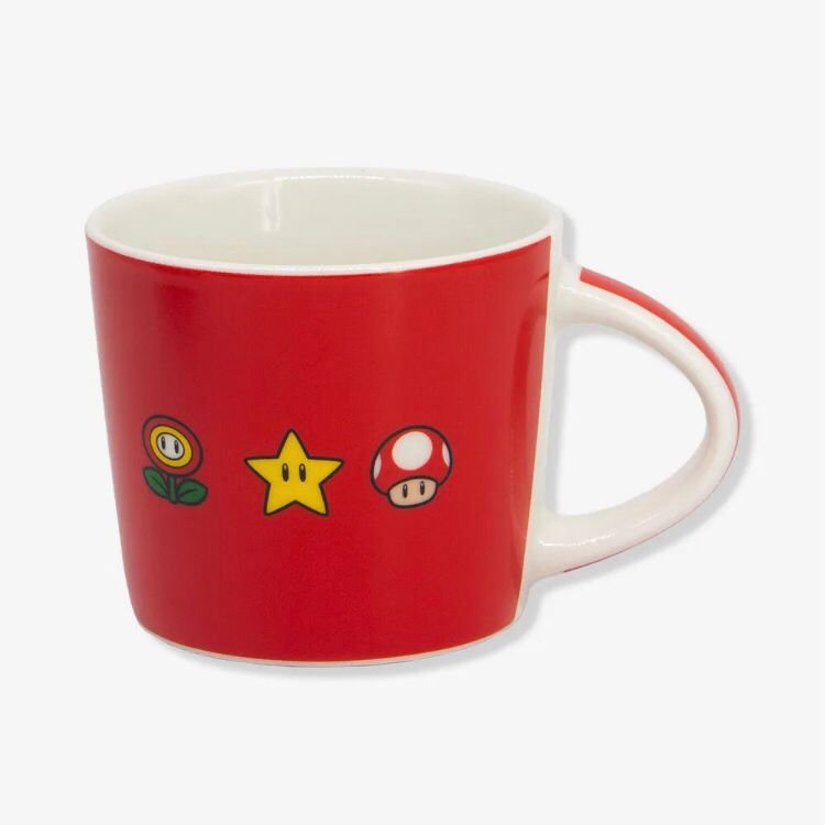 Kit 3 Peças Bowl, Caneca e Prato Super Mario Zonacriativa Kit Alimento - 5