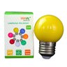 Lâmpada Led 3w Bolinha Amarelo E27 Irc 80 Ang 160º Fp >0.5 110v Marca Hitec - 2