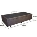 Ver imagem 4 de Cama Box Baú Solteiro Suede Sereneprime Marrom 88x188x44