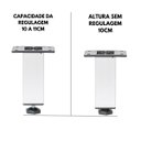 Ver imagem 4 de Kit 8 Pé Alumínio 10cm Fosco Cozinha Móveis 40x40 Regulável