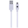 Cabo Usb X Micro Usb B 2.0 5 Pinos 2 Metros Branco - Musb-2 - 4