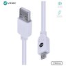 Cabo Usb X Micro Usb B 2.0 5 Pinos 2 Metros Branco - Musb-2 - 1