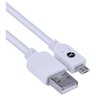 Cabo Usb X Micro Usb B 2.0 5 Pinos 2 Metros Branco - Musb-2 - 5