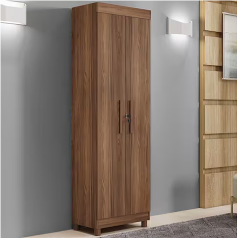 Multiuso New Roma 2 Portas com Chave Castanho - Benetil