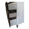 Gabinete Para Pia 2 Metros 100% Mdf Puxador Alumínio Oferta - Branco - 4