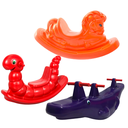 Ver imagem 1 de Parquinho Gangorra Crocodilo Grande 3 Lugares + Nhoca + Brinde Gangorra Cavalinho