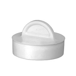 Kit 25 Tampas Plástica Para Válvula Tanque Pia Escoamento - 1