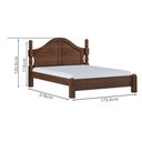 Ver imagem 4 de Cama Queen Classica Madeira Maciça 2260 Cafe Milani Store