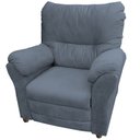 Ver imagem 4 de Poltrona Reclinável Manu Amamentação Bebe Quarto Sala Suede Grafitte