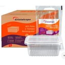 Ver imagem 5 de Marmitex Descartável 500ml C/ 150Un - Freezer/ Microondas