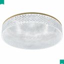 Ver imagem 7 de Plafon Beau Redondo Dourado 35cm Sobrepor Led 24w 3000k Bivolt Alumínio e Acrílico