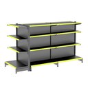 Ver imagem 1 de Gondola Centro 142 Amapa Flex Kit 2 Metros 1 Ponta Preto Pe Am - Amapá