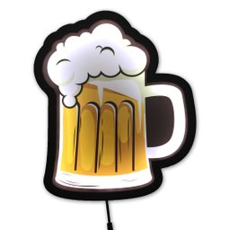 Painel Letreiro Led Luminoso Caneca Chopp Cerveja Beer Drink - 1