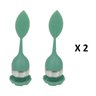Kit 2 Infusor Coador Chá Reutilizável Silicone Açoinoxidável - 1