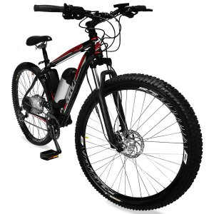 Bicicleta Elétrica Tecultra 12a/h Aro29 Motor Traseiro 350w:Preto/21