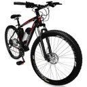 Ver imagem 1 de Bicicleta Elétrica Tecultra 12a/h Aro29 Motor Traseiro 350w:preto/19