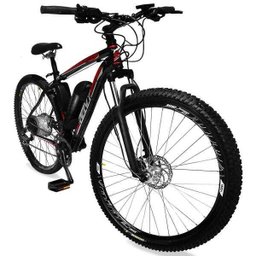 Bicicleta Elétrica Tecultra 10 Ah Aro29 Motor Traseiro 350w:Preto/17 - 1