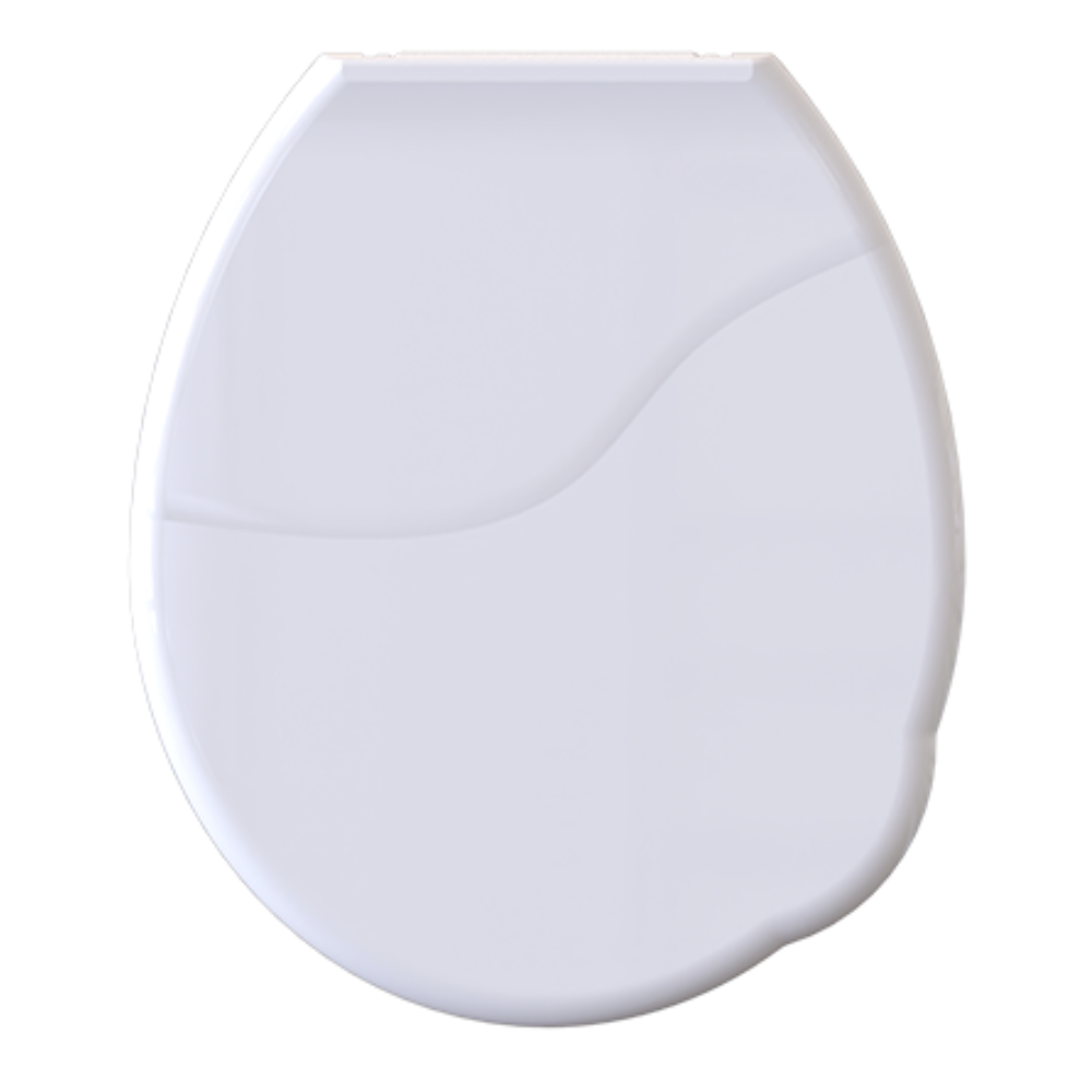 Assento Tampa para Vaso Sanitário Oval Bellart Compact Branco Durín - 1