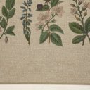 Ver imagem 3 de Passadeira Cozinha Antiderrapante Linho Estampado:Flores/0,45x0,65m