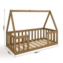 Ver imagem 3 de Cama Infantil Montessoriana Valentina Nogueira