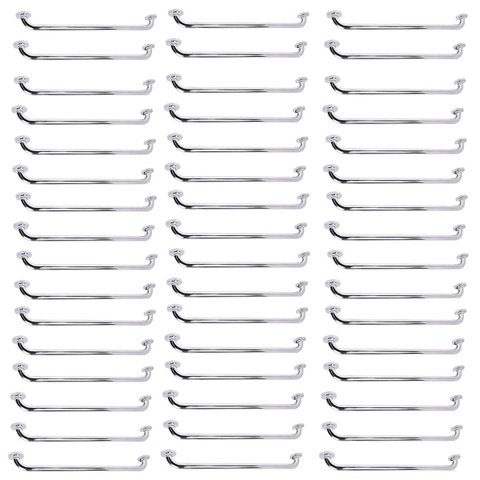 Alça de Apoio Inox 70cm Barra Kit 54 Unid Acessibilidade Idoso Banheiro Segurança Suporte Resistente