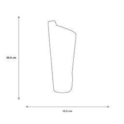 Vaso de Cerâmica para Decoração de Sala Verde Florença P Lúpulo - 2