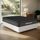 Ver imagem 2 de Cama Box com Colchão Ortobom de Espuma Pillow Top Confort Black Casal 138cm