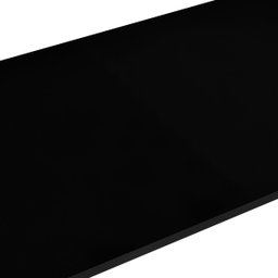 Mesa Apoio Preta Escritório Industrial Base Tampo Preto 90cm - 4