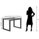 Ver imagem 7 de Conjunto Sala de Jantar Mesa Tampo de Vidro Anita 4 Cadeiras Milena Cimol