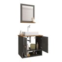 Ver imagem 3 de Gabinete Banheiro Deli Cuba Torino Prt Torn Valv Click Inox