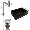 Ver imagem 6 de Gabinete Banheiro Deli Cuba Torino Prt Torn Valv Click Inox