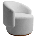 Ver imagem 2 de Poltrona Decorativa Orgânica Espanha Sala e Recepção Bouclê:cinza Claro
