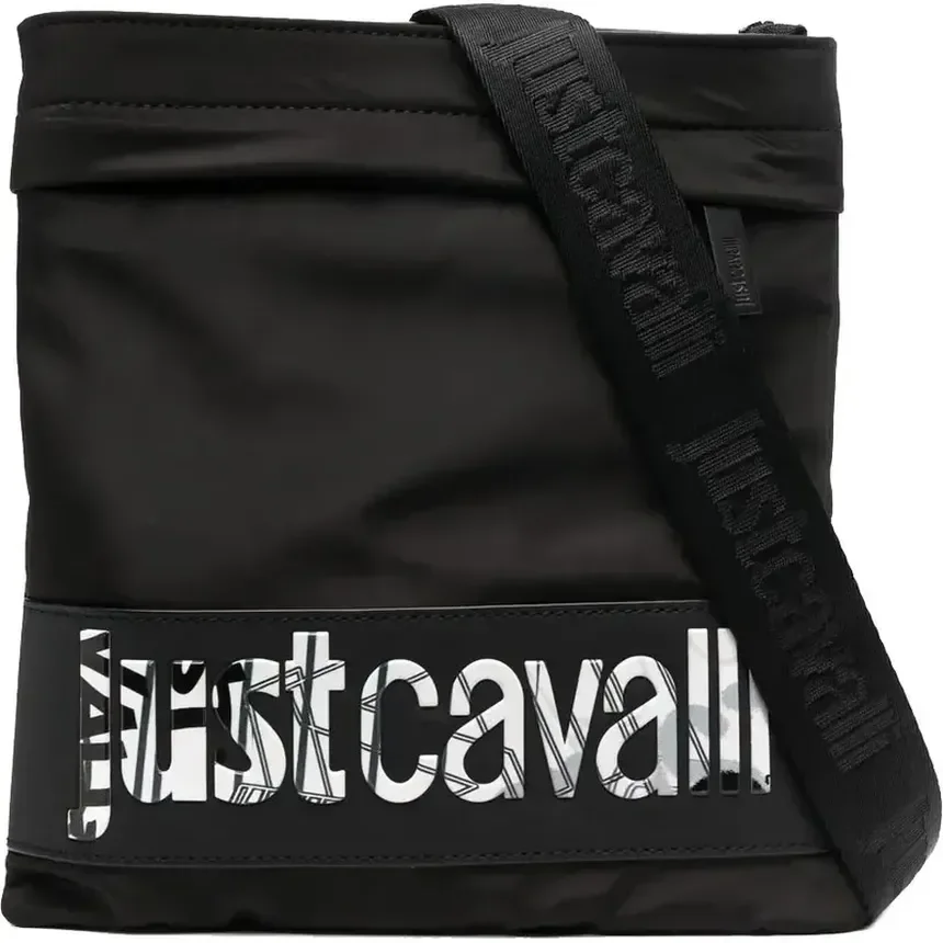 Mochila Masculina Just Cavalli - Modelo 74qb4b32 Zs741. Cor Preta - 3