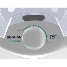 Centrífuga de Roupas Branca 220V Suggar - Ct1502Br - 7