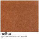 Ver imagem 5 de Poltrona Sala de Estar Luna Base Madeira Castanho Poliéster Terracota - Nexta Casa